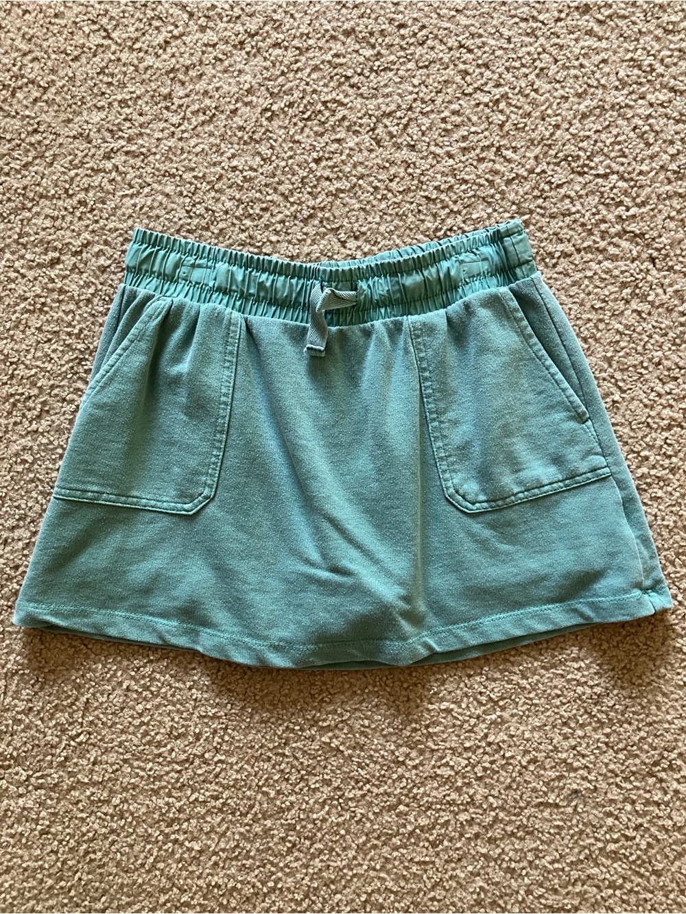 Cat & Jack Green Elastic Waist Skort